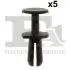 Кліпса кріплення (затискач) Fischer Automotive One (FA1) 11-20023.5 (фото 1)