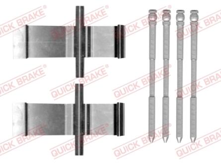 Комплект прижимних планок гальмівного супорту QUICK BRAKE 109-0194