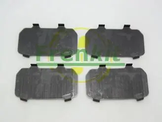 Комплект протискрипних пластин (передніх) Toyota Corolla 01-18/Auris 07-12/Rav4 III 05-/Yaris/Prius+ 12- FRENKIT 940150 (фото 1)