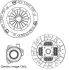 Комплект зчеплення KANGOO/MEGANE/SCENIC 03- (200mm) NATIONAL CK9797-58 (фото 1)