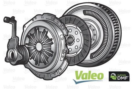 Комплект зчеплення + маховик Valeo 837396