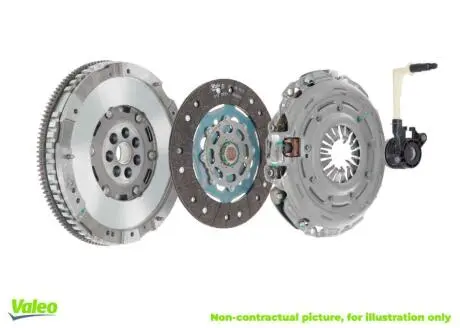 Комплект зчеплення + маховик Valeo 837396
