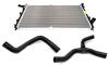 Радиатор охлаждения с патрубками ЗАЗ Chery Forza KLM Aftermarket A13-1301110-A13-1303211FA-A13-1303111FA (фото 1)