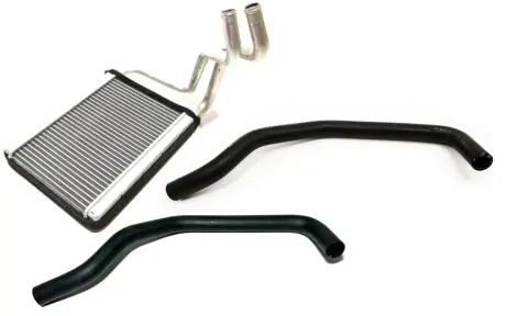 Радиатор печки с патрубками Geely MK/MK2/GC6 KLM Aftermarket 1018002735-1017008027-1017008028