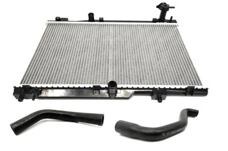 Радиатор охлаждения с патрубками Chery Jagg KLM Aftermarket S21-1301110-S21-1303211-S21-1303111