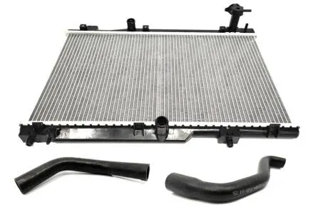 Радиатор охлаждения с патрубками Chery Jagg KLM Aftermarket S21-1301110-S21-1303211-S21-1303111