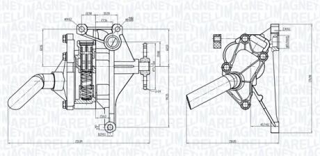 Масляний насос MAGNETI MARELLI 351516000041