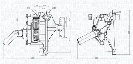 Масляний насос MAGNETI MARELLI 351516000041
