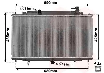 Теплообменник Van Wezel 27002280