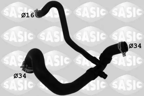 Патрубок системи охолодження SASIC 3400199