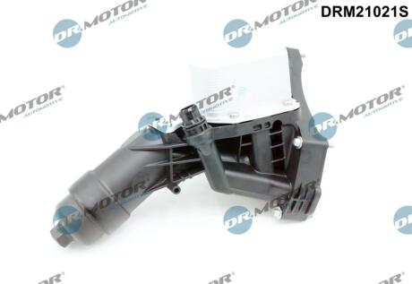 Радіатор масляний з корпусом масляного фільтра DR MOTOR DRM21021S