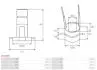 Колектор генератора As-pl ASL9088S (фото 3)