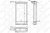 Радiатор опалення салону 1035009SX
