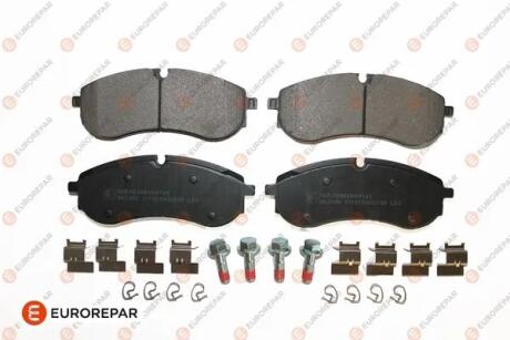 КОЛОДКИ ГАЛЬМ. ЗАДН. Eurorepar 1689800980