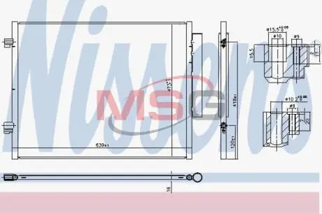 Конденсатор NISSENS 941066