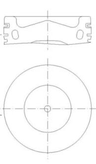 Поршень MAHLE KNECHT 028 PI 00158 000