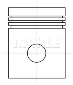 Поршень MAHLE KNECHT 012 02 01