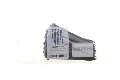 Хомут пластмасовий чорний 3,6x140, упаковка 100шт. Wurth 0502121УП100