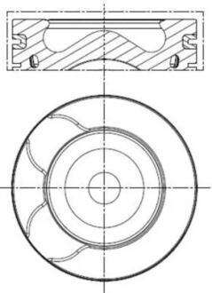 Поршень MAHLE KNECHT 039 PI 00128 000