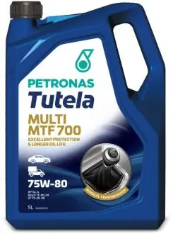 Олива трансмісійна TUTELA MULTI MTF 700 75W-80 (5L) Petronas 76640M12EU