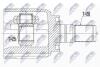 Шарнир равных угловых скоростей-, hyundai ix35 2.0crdi 10-06.2015, kia sportage 2.0crdi 10-06.2015 /przedni,prawy/ NPWHY536