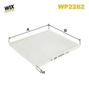 Фільтр салону NISSAN 27891-4FA0A WIX FILTERS WP2262 (фото 1)