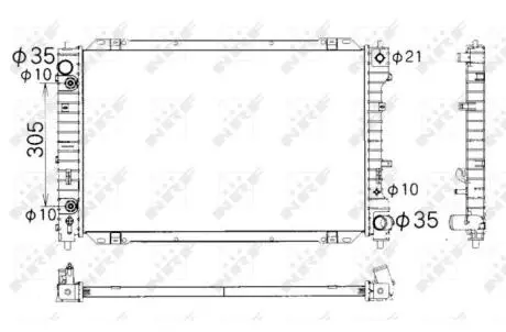 Теплообменник NRF 53378