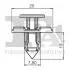 Кліпса кріплення (затискач) Fischer Automotive One (FA1) 753000510 (фото 2)
