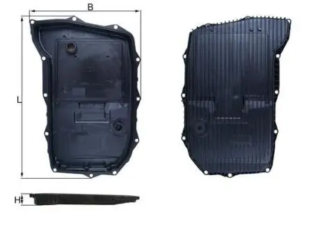 Фільтр гідравлічний MAHLE KNECHT HX 255