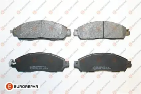 КОЛОДКИ ГАЛЬМІВНІ ПЕРЕДНІ Eurorepar 1675992080