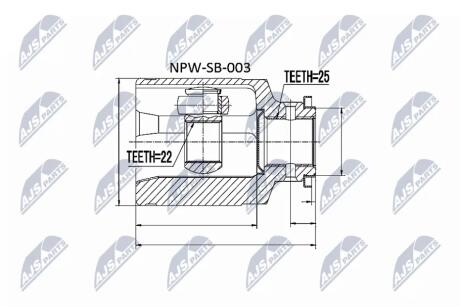 Шрус Nty NPWSB003