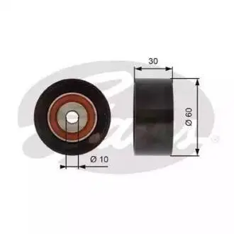 Ролик ГРМ обводной №1 Chery Gates 481H-1007070BA