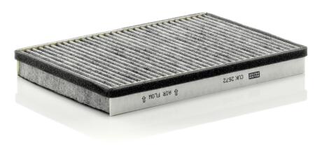 Фільтр салону вугільний VW(VOLKSWAGEN) PassatB3B4(3A25,35I) 1.6 AEK,AFT MANN CUK2672