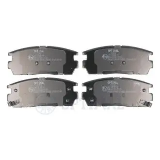 Гальмівні колодки дискові Optimal BP-12363