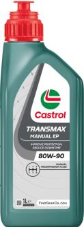 Олива трансмісійна TRANSMAX MANUAL EP 80W-90 1 л CASTROL 15F1F2 (фото 1)