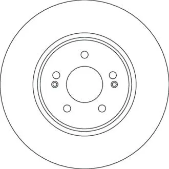 Диск гальмівний TRW DF6829S (фото 1)