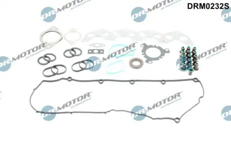 Комплект прокладок з різних матеріалів DR MOTOR DRM0232S