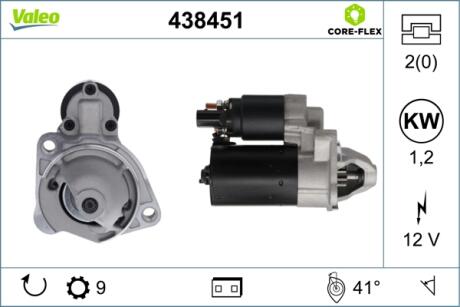 Стартер Valeo 438451
