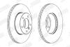 Гальмівний диск пер. BMW 1 (E81/E87)/3 (E90/E91/E93) (300*73,5) компл. 2шт 562342JC