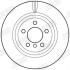 Гальмівний диск зад. BMW X3 (F25)/X4 (F26) 10-18 (329,9*71) компл. 2шт Jurid 562793JC (фото 2)