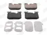 Гальмівні колодки пер. BMW 1 (F20)/3 (F30/F31/F80) 11-19 (Brembo) Jurid 573602J (фото 1)