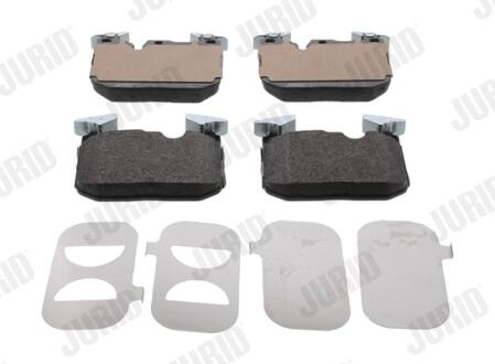 Гальмівні колодки пер. BMW 1 (F20)/3 (F30/F31/F80) 11-19 (Brembo) Jurid 573602J