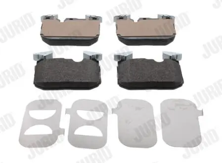 Гальмівні колодки пер. BMW 1 (F20)/3 (F30/F31/F80) 11-19 (Brembo) Jurid 573602J