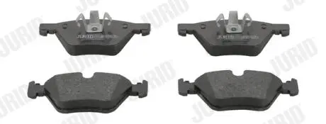 Гальмівні колодки пер. BMW 1 (E81/E87) 06-12 (ATE) Jurid 573187J