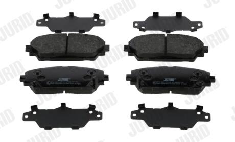 Гальмівні колодки пер. Mazda 3 18- (Mazda) Jurid 574108J