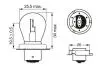 Лампочки освітлення, ксенон, LED BOSCH 1987302606 (фото 6)