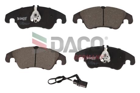 Колодки гальмівні дискові пер. DACO DACO Germany 320211
