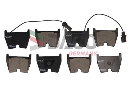Колодки гальмівні дискові пер. DACO DACO Germany 320212