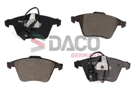 Колодки гальмівні дискові пер. DACO DACO Germany 320221