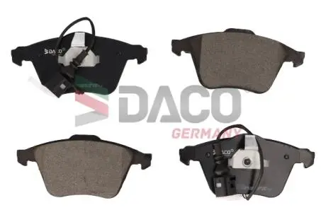 Колодки гальмівні дискові пер. DACO DACO Germany 320221